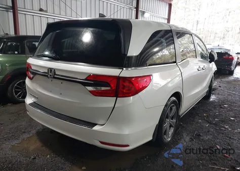 2022 Honda Odyssey Ex from USA, damaged, VIN 5FNRL6H51NB033227